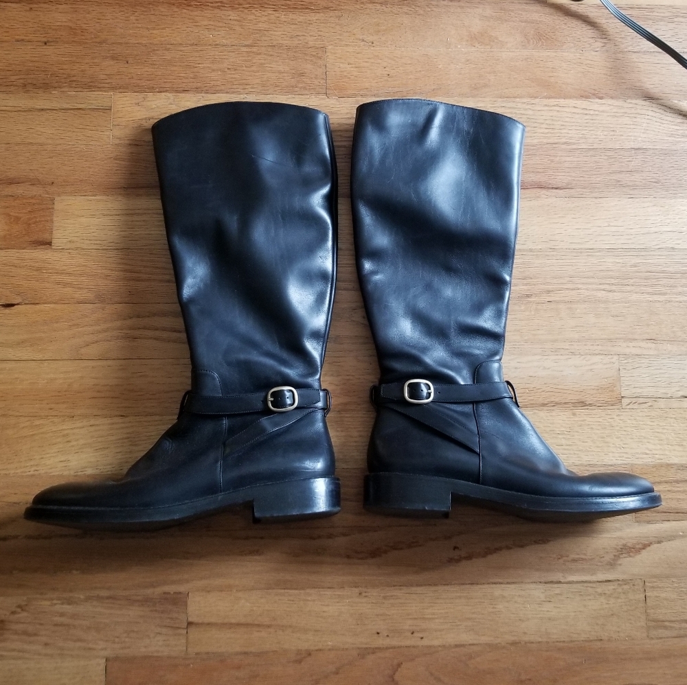 M. Gemi Leather Tall Boots